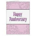 Aniversario feliz felicitación