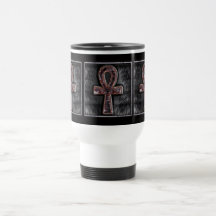 ankh elaborado tazas de café