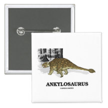 Ankylosaurus (dinosaurio fundido del lagarto) pin