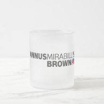 Annus Mirabillis Brown Tazas De Café