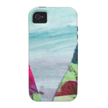 año 2 vibe iPhone 4 funda