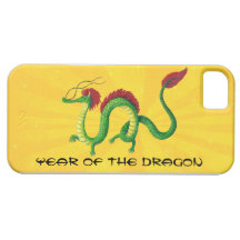 Año chino del dragón iPhone 5 fundas