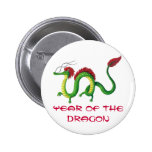 Año chino del dragón pin