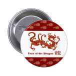 Año chino del dragón pin