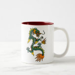 Año chino del dragón tazas