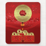 año chino del mousepad del dragón tapete de ratones