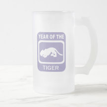 Año chino del regalo del tigre taza de café