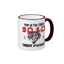 Año chino del tigre 2010 taza