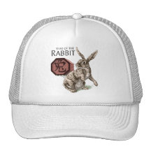 Año de la astrología china del zodiaco del conejo gorras de camionero