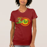 Año de la diversión del diseño del dragón camisetas