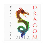 Año de la impresión 2012 de la lona del dragón impresiones en lona