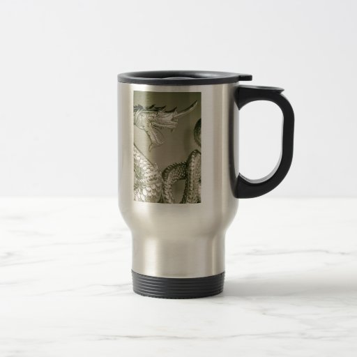 Año de la taza tailandesa artística del viaje del 