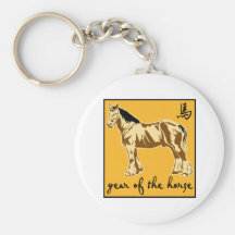 Año del caballo llaveros