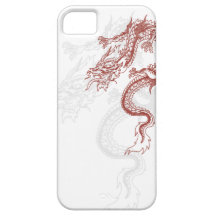 Año del caso del iPhone 5 del dragón iPhone 5 Fundas
