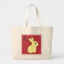 Año del conejo - 2011 bolsas de mano