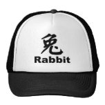 Año del conejo gorros bordados
