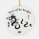 Año del dragón 2012 - Año Nuevo chino Ornamentos De Navidad