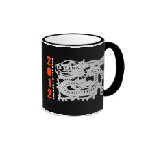 Año del dragón 2012 tazas de café