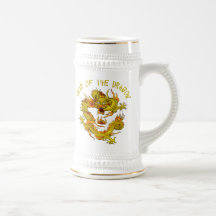 Año del dragón 3 tazas