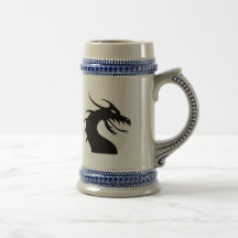 Año del dragón - cabeza del dragón tazas