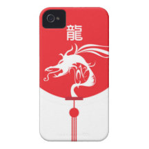 Año del dragón Case-Mate iPhone 4 carcasa