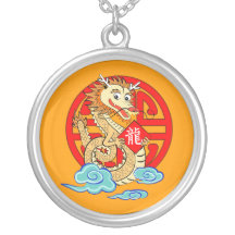 Año del dragón colgante personalizado