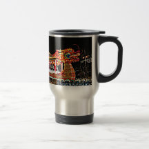 Año del dragón en San Francisco Tazas De Café
