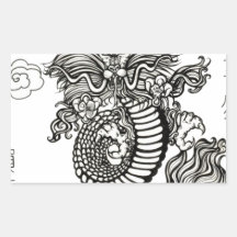 Año del dragón etiquetas  