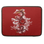 Año del dragón fundas para macbooks 