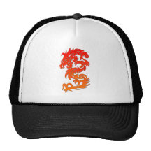 Año del dragón gorras