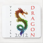 Año del dragón Mousepad 2012