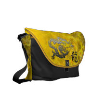 Año del dragón: Plata y llama de Sun Bolsa Messenger