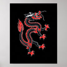 Año del dragón posters