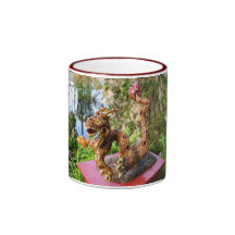 Año del dragón taza