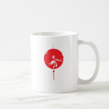 Año del dragón taza de café