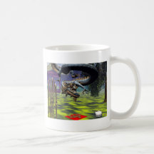 Año del dragón tazas de café