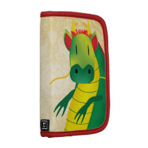 Año del folio del carrito del dragón planificadores