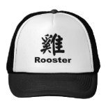Año del gallo gorras de camionero