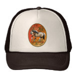 Año del gorra del óvalo del caballo
