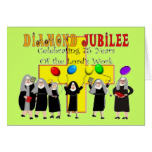 Año del jubileo de diamante de las monjas 75.o de 