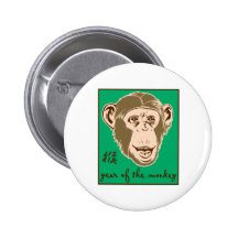 Año del mono pins