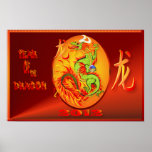 Año del poster Dragon-2012