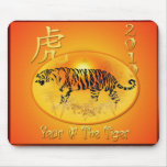Año del tigre Mousepad 2010 Tapete De Raton