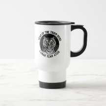 Año lunar 4708 años del tigre 2010 tazas de café