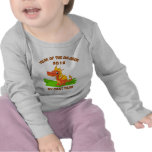 Año nacido de la camiseta 2012 del bebé del dragón
