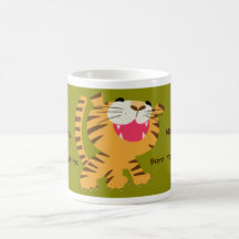 Año nacido de la taza del tigre