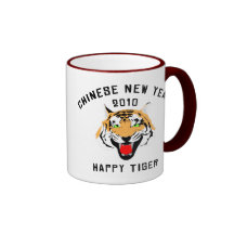 Año Nuevo chino 2010 Tazas De Café