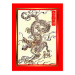 Año Nuevo chino 2012, año del dragón Tarjetas Postales