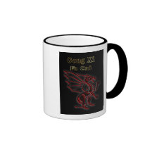 Año Nuevo chino del gongo XI Fa Cai del dragón 201 Tazas De Café
