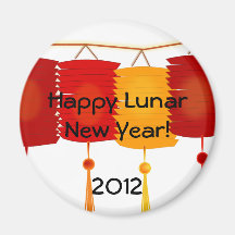 Año Nuevo lunar Imanes